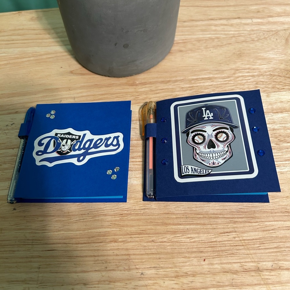 Blue Los Angeles Themed Notebooks